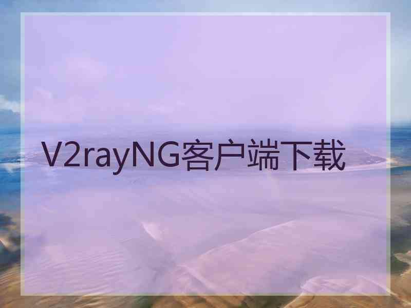 V2rayNG客户端下载