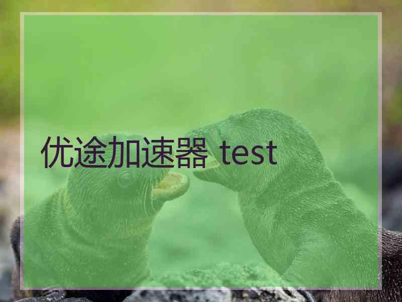 优途加速器 test