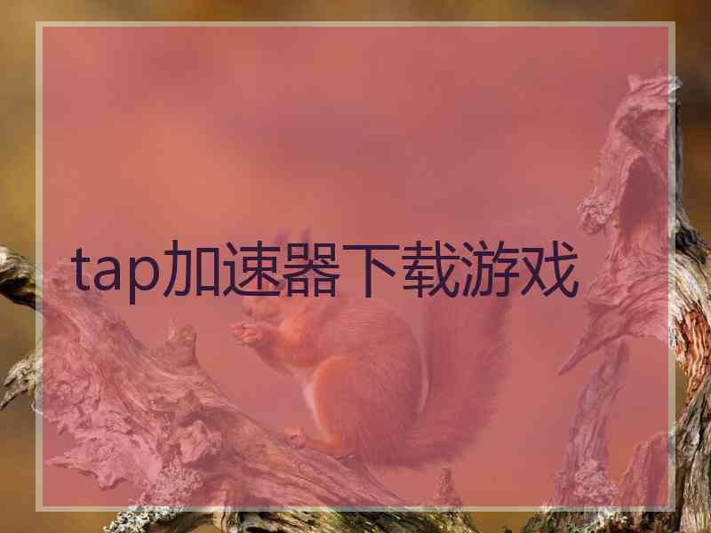 tap加速器下载游戏