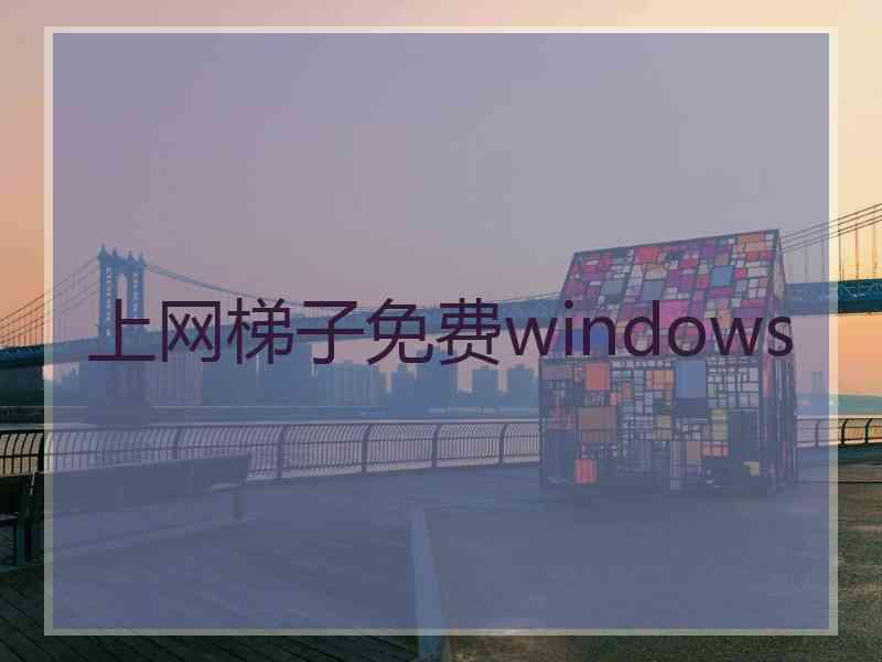 上网梯子免费windows