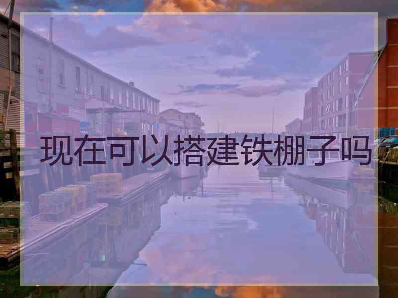 现在可以搭建铁棚子吗