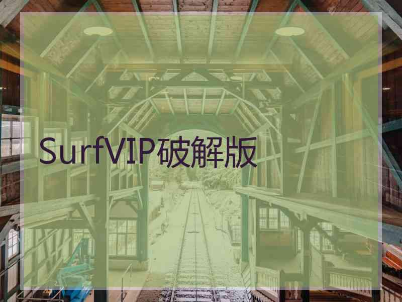 SurfVIP破解版