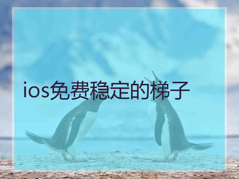 ios免费稳定的梯子