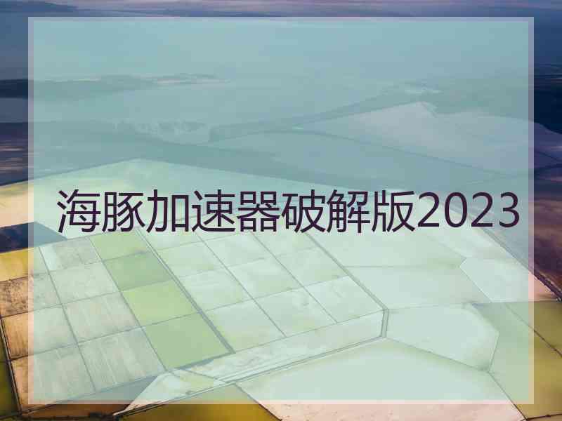 海豚加速器破解版2023