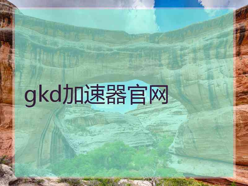 gkd加速器官网