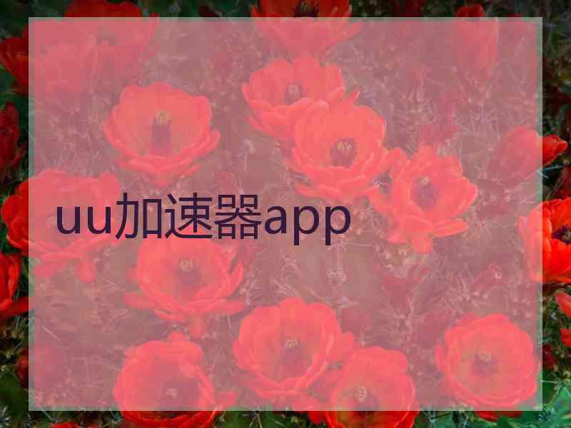 uu加速器app