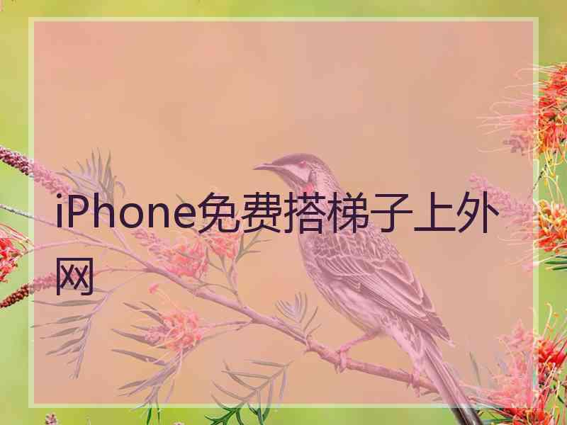 iPhone免费搭梯子上外网