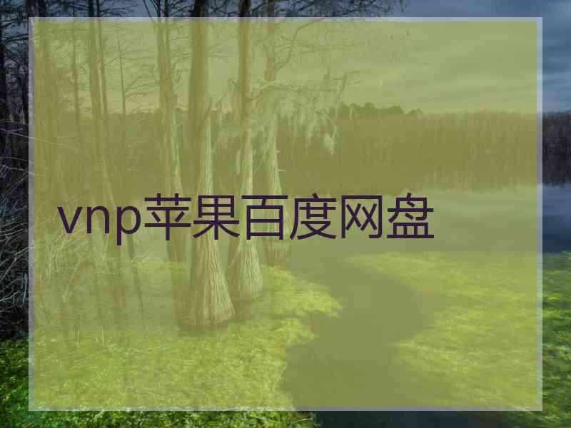 vnp苹果百度网盘