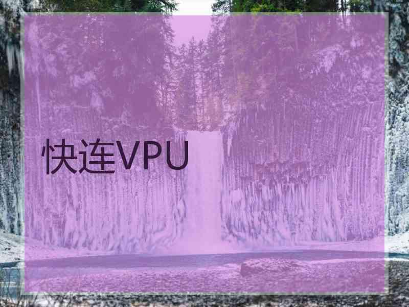 快连VPU