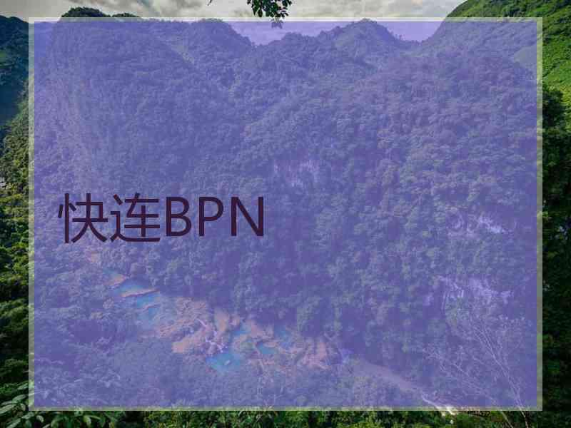 快连BPN