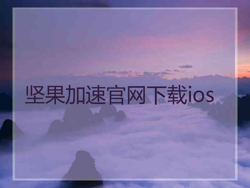 坚果加速官网下载ios