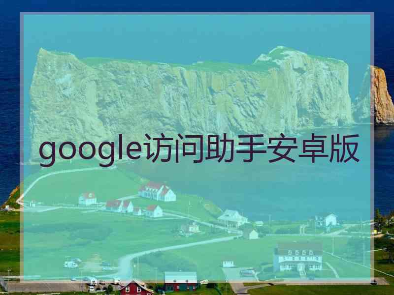 google访问助手安卓版