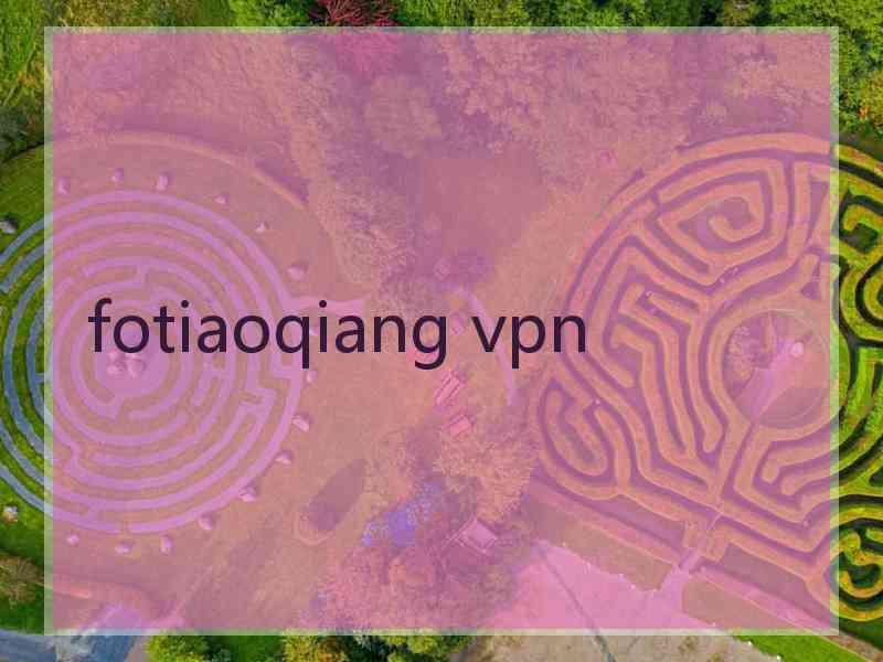 fotiaoqiang vpn