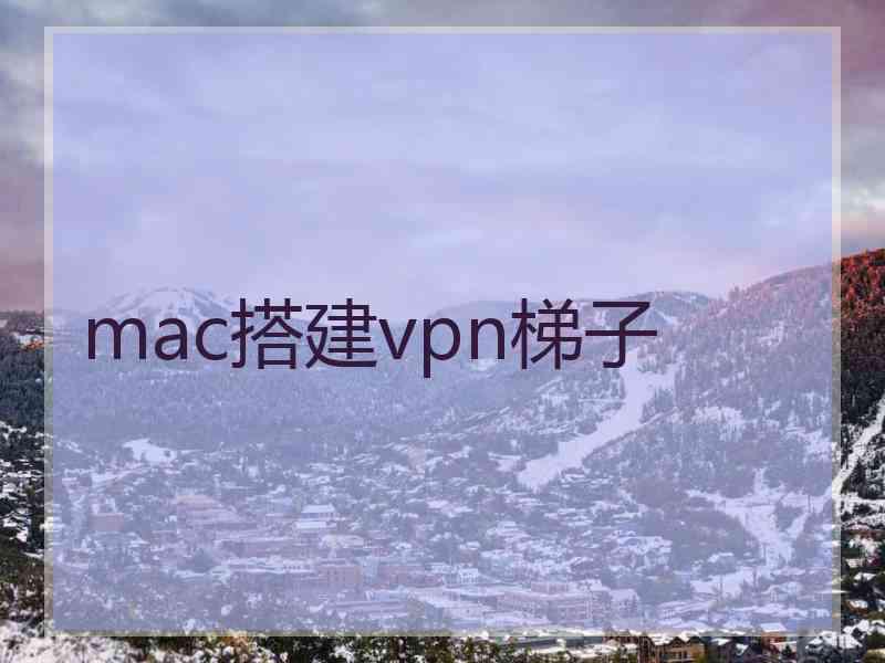 mac搭建vpn梯子