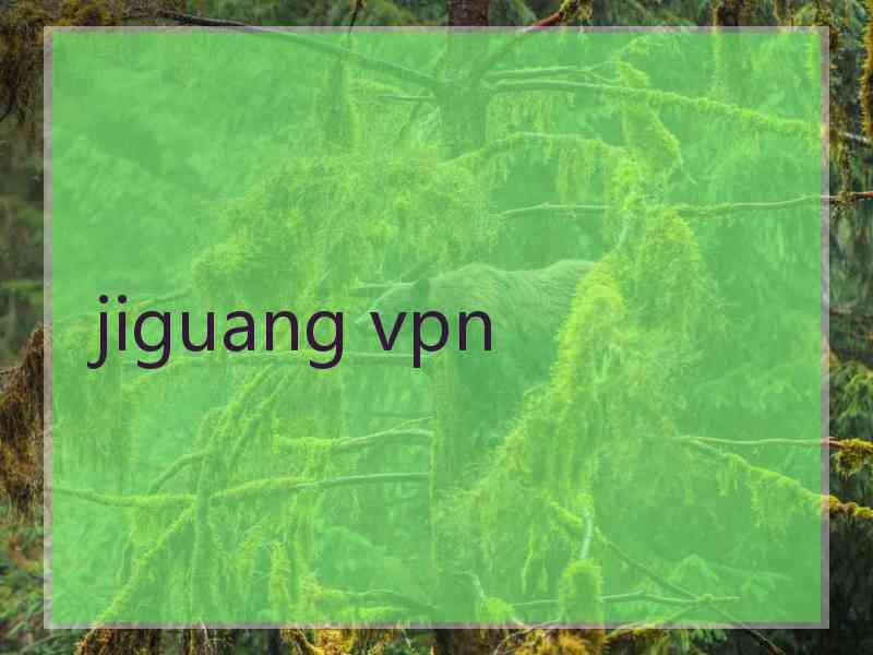 jiguang vpn