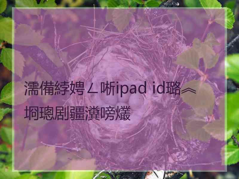 濡備綍娉ㄥ唽ipad id璐︽埛璁剧疆瀵嗙爜