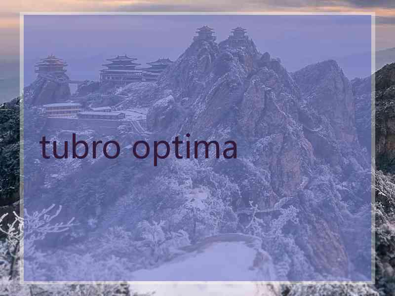 tubro optima