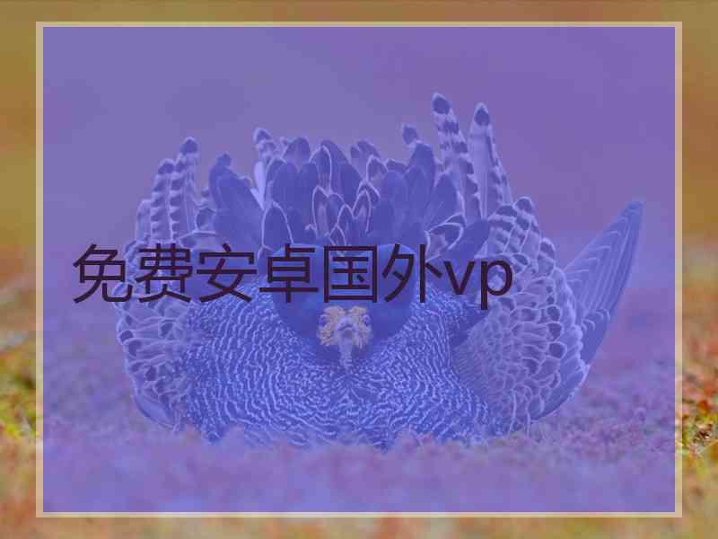 免费安卓国外vp