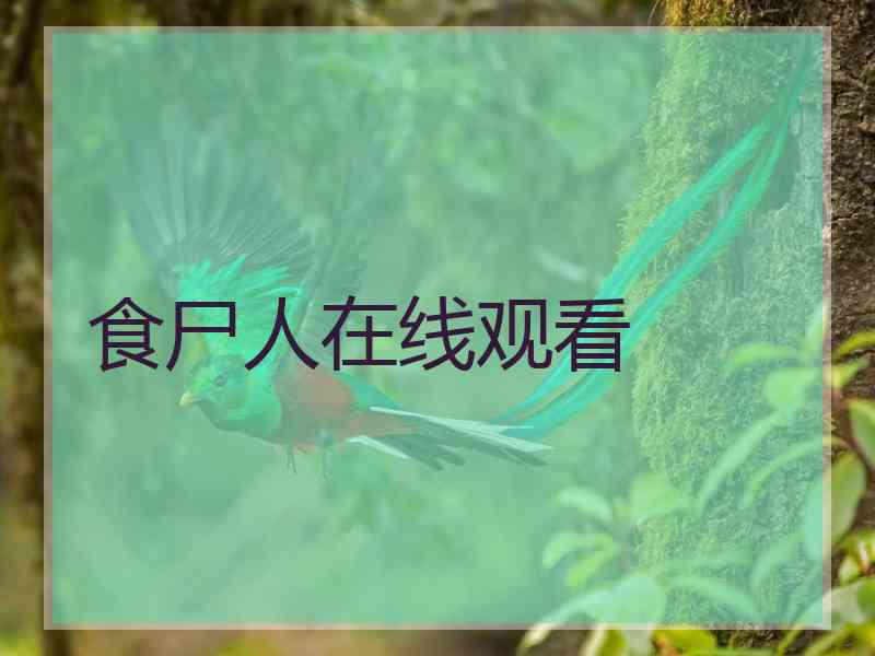 食尸人在线观看