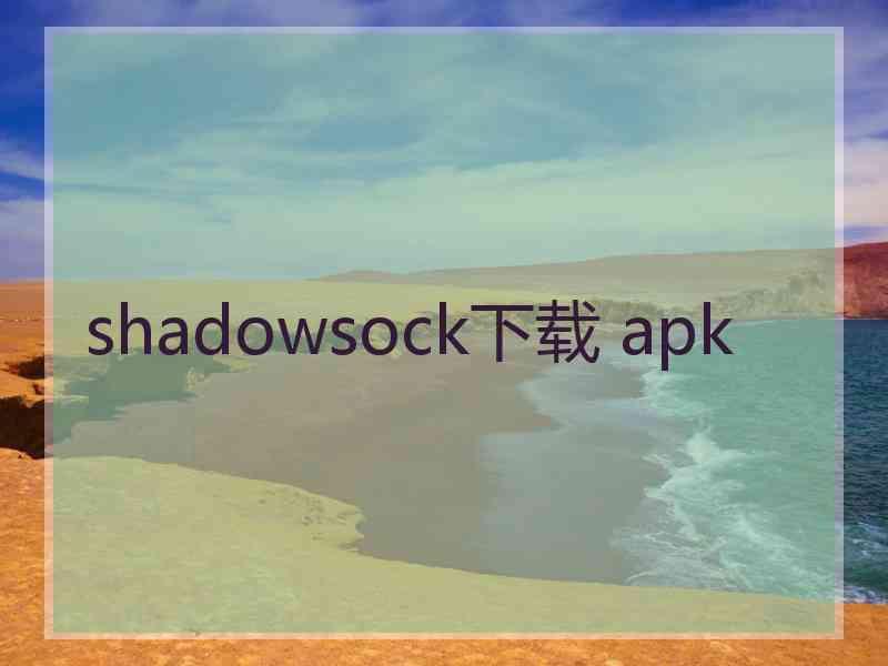 shadowsock下载 apk