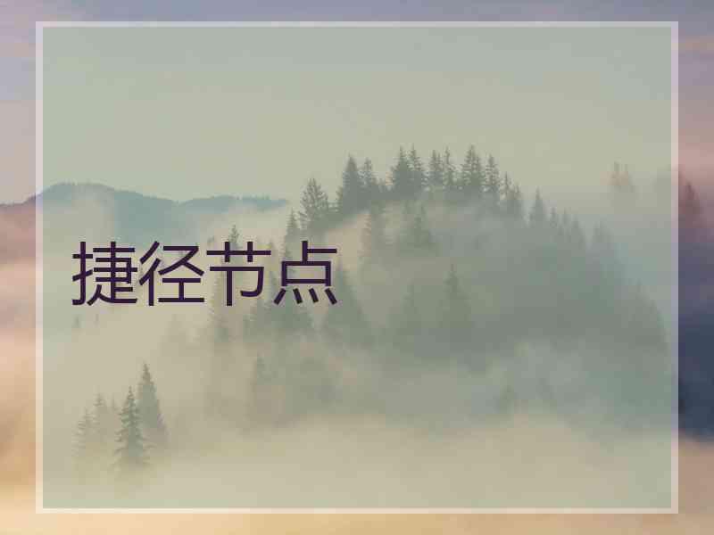 捷径节点