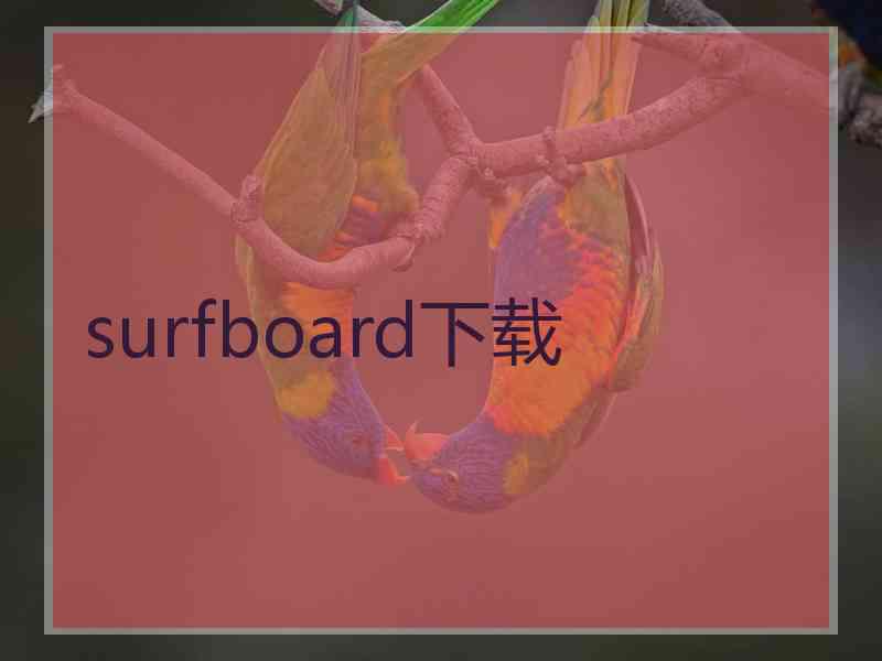 surfboard下载