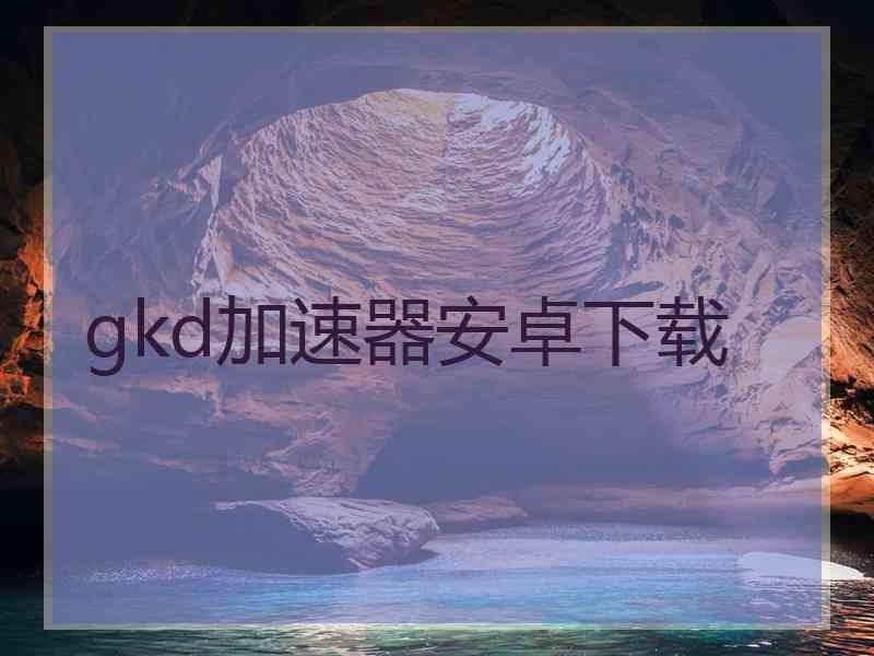 gkd加速器安卓下载