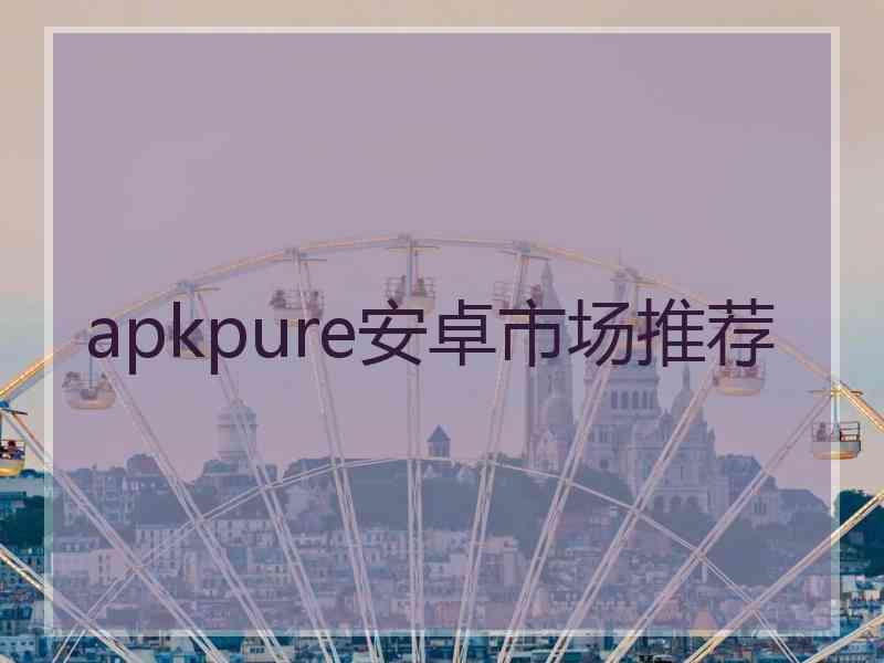 apkpure安卓市场推荐