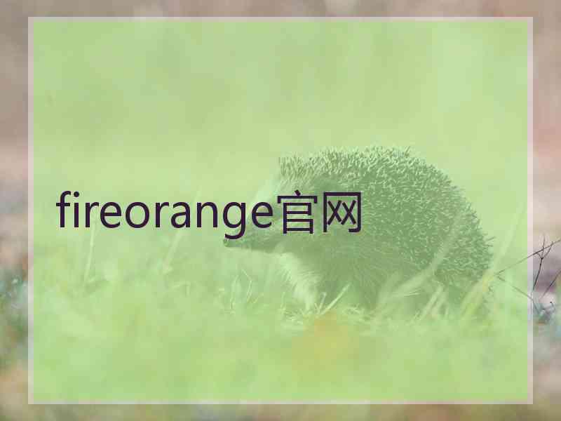 fireorange官网