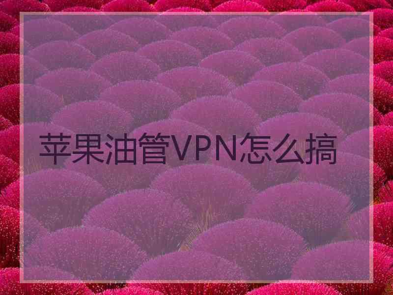 苹果油管VPN怎么搞