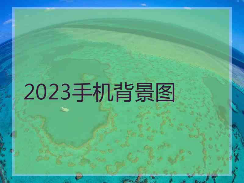 2023手机背景图