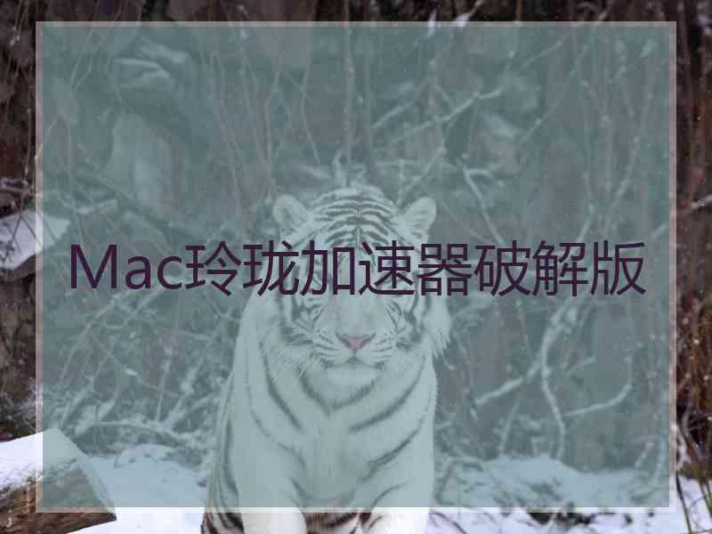 Mac玲珑加速器破解版