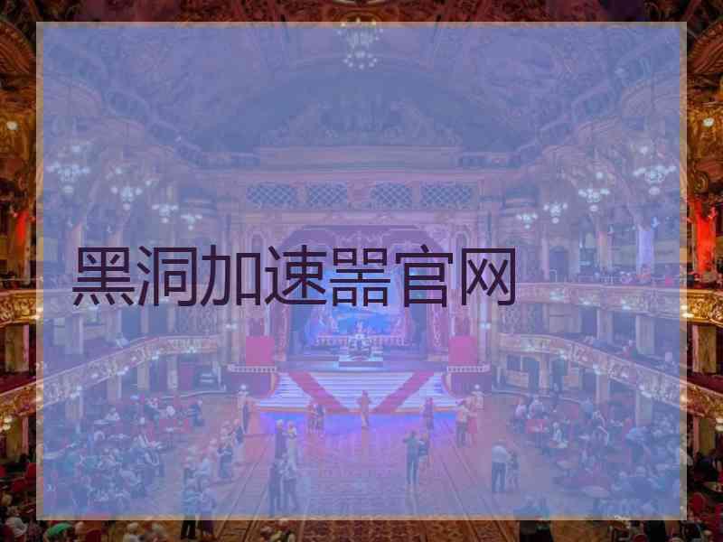 黑洞加速噐官网