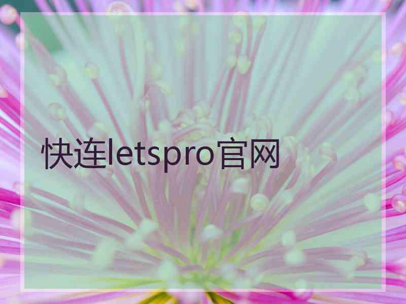 快连letspro官网